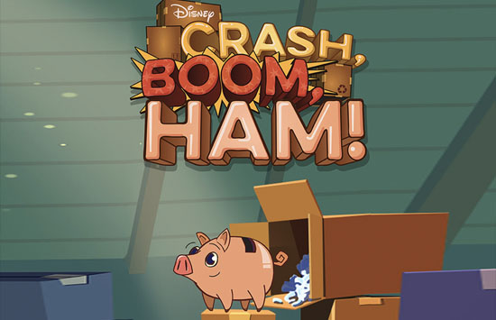 Crash Boom Ham! Game Banner